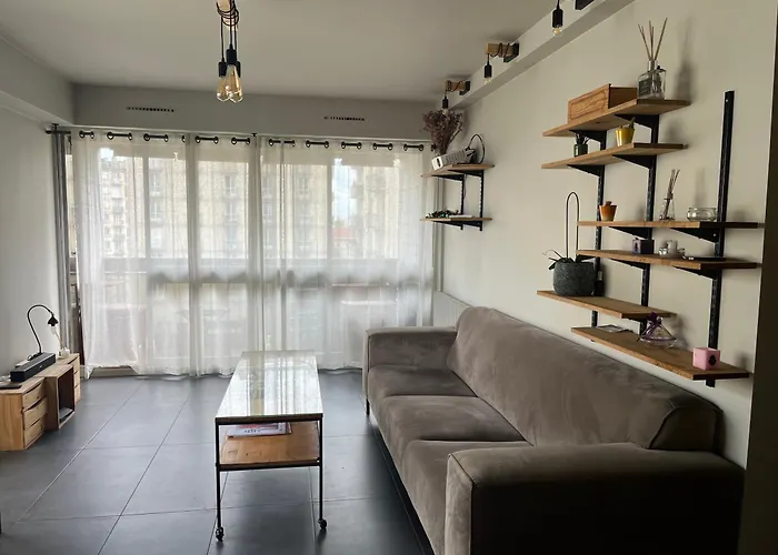Terrasse Avec Vue, Proche Bercy-Paris, 3 Pieces Spacieux Et Confort